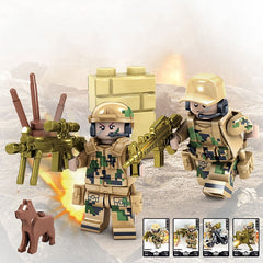 KAZI Wolf Fang Field Team Building Block Educational Toys, Age Range: 6 Years Old Above, 82015