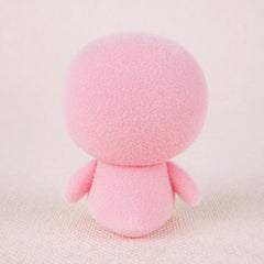Little Cute PVC Flocking Animal Penguin Dolls Birthday Gift Kids Toy, Size: 4*4*5.5cm, Pink Penguin, Blue Penguin