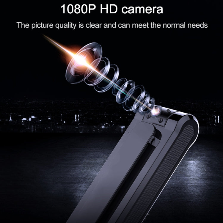 B19 Back Clip Design 1080P HD Camera Video Recorder, Support Motion Detection / Infrared Night Vision /180 Degrees Rotation Camera / TF Card / OTG