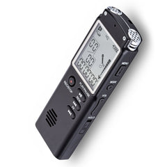 T60 Monochrome Screen HD Noise Reduction Digital Voice Recorder, 32G, Support MP3 / WAV Format, 32G