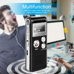 SK012 32GB Smart Noise Reduction HD Voice Recording Pen, Black 32GB