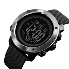 SKMEI 1416 Multifunctional Outdoor Fashion Noctilucent Waterproof Steel Ring Digital Watch, Steel Ring, 1416 Steel Ring