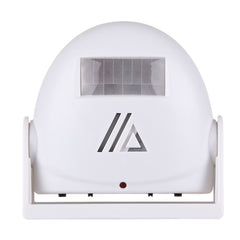 5301 Wireless Infrared Motion Sensor Welcome Alarm Intelligent Greeting Warning Doorbell, IR Distance: 10m, 5301 White