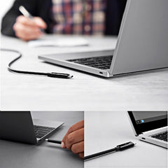 1m Micro USB to USB-C / Type-C Data & Charging Spring Coiled Cable, Micro USB to Type-C