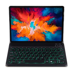 M10S 2 in 1 Removable Bluetooth Keyboard + Leather Tablet Case with Backlight & Holder for Lenovo Tab M10 TB-X505X, M10S