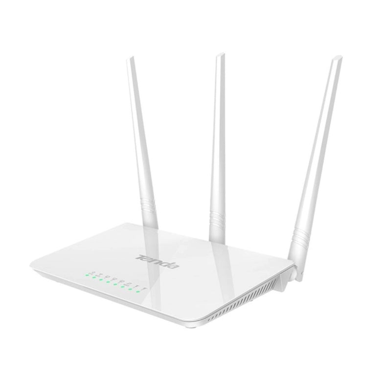 Tenda F3 Wireless 2.4GHz 300Mbps WiFi Router with 3*5dBi External Antennas, F3