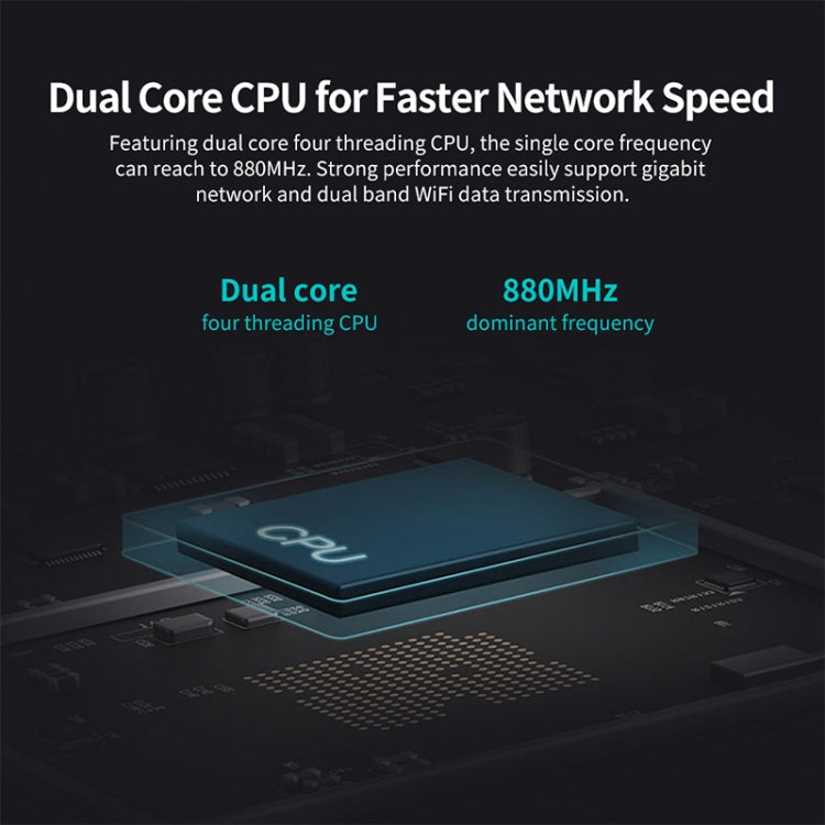 Original Xiaomi WiFi Router 4A Smart APP Control AC1200 1167Mbps 128MB 2.4GHz & 5GHz Dual-core CPU Gigabit Ethernet Port Wireless Router Repeater with 4 Antennas, Support Web & Android & iOS, US Plug, 4A (Dual-core CPU)
