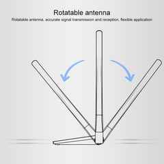 COMFAST CF-WU782ACV2 1300Mbps Dual-band Wifi USB Network Adapter with 2 Antennas, CF-WU782ACV2