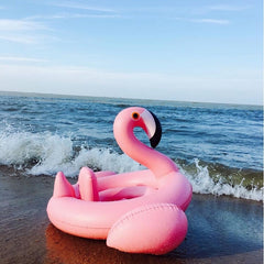 Inflatable Flamingo Shaped Baby Swimming Ring, Inflated Size: 83 x 83 x 48cm, Flamingo Baby Ring