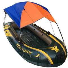 68351 Folding Awning Canoe Rubber Inflatable Boat Parasol Tent for 4 Person,Boat is not Included, 68351