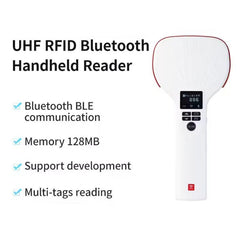 Long Range RFID UHF Portable Handheld Bluetooth Reader, Style: Standard, Standard, EU Plug, Standard, US Plug, Standard, UK Plug
