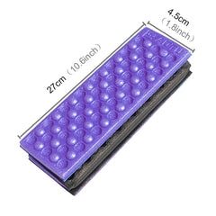 2 PCS Portable Folding Cellular Massage Cushion Outdoors Damp Proof Picnic Seat Mats EVA Pad, 2 PCS (Purple), 2 PCS (Red), 2 PCS (Dark green), 2 PCS (Grass green), 2 PCS (Orange), 2 PCS (Blue)