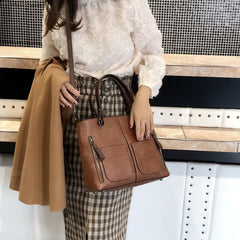 Fashion Casual PU Shoulder Bag Ladies Handbag Messenger Bag