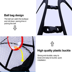 PGM Golf Cutting Rod Folding Practice Net, Peripheral Size: 54x65cm, LXW005