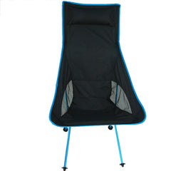 Outdoor Portable Folding Camping Chair Light Fishing Beach Chair Aviation Aluminum Alloy Backrest Recliner, Camping Chair(blue), Camping Chair(green), Camping Chair(orange), Camping Chair(red)