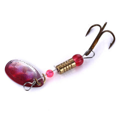 HENGJIA SPB30 30 PCS Sequin Set Metal Sequins False Bait Fresh Sea Bass Fishing Bait, Length: 2.5 to 4cm, Bagged, Bagged