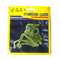 HENGJIA SO041 5cm/0.6g 10 PCS  Fishing Wobbler Soft Jigging Fishing Lure Worm Swimbaits Silicone Bait