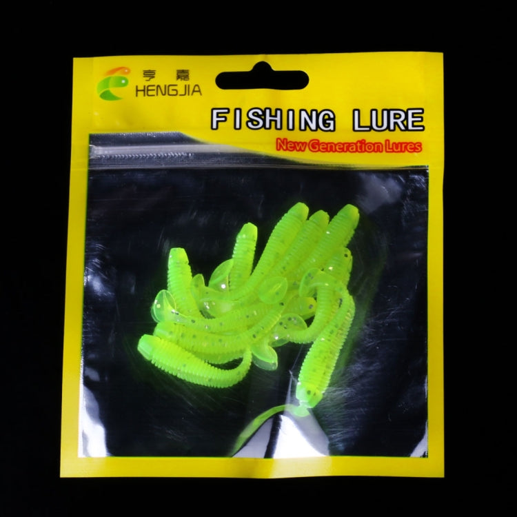 HENGJIA SO041 5cm/0.6g 10 PCS  Fishing Wobbler Soft Jigging Fishing Lure Worm Swimbaits Silicone Bait