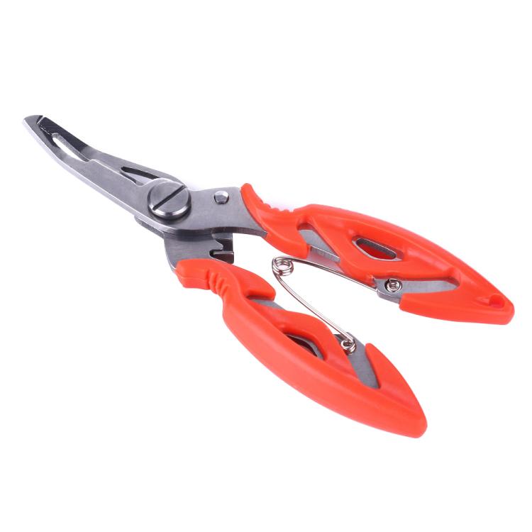 HENGJIA QT014 Multifunctional Stainless Steel Jaw Fishing Pliers Scissors Hook Removal Tool Line Cutter Fishing Tackle, HENGJIA QT014