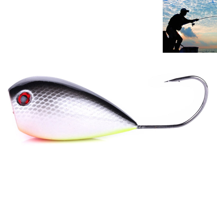 HENGJIA PO036 8cm/13g Big Mouth Single Hook Hitting Water Wave Hard Bait Lure Outdoor Fishing Gear Lure Fishing Bait Fishing Tackle, PO036-1, PO036-2, PO036-3, PO036-4, PO036-5, PO036-6, PO036-7, PO036-8