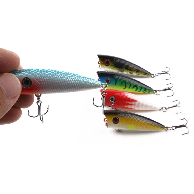 HENGJIA PO035 6cm/6g 5 PCS Simulation Hard Baits Fishing Lures Set Tackle Baits Fit Saltwater and Freshwater, PO035 5pcs