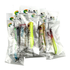 HENGJIA PO032 8cm/12g Simulation Hard Baits Fishing Lures with Hooks Tackle Baits Fit Saltwater and Freshwater, PO032 1#, PO032 2#, PO032 3#, PO032 4#, PO032 5#, PO032 6#, PO032 7#, PO032 8#, PO032 9#, PO032 10#