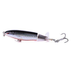 HENGJIA PE018 10cm/13g Propeller Tractor Shaped Hard Baits Fishing Lures Tackle Baits Fit Saltwater and Freshwater, PE018 1#, PE018 2#, PE018 3#, PE018 4#, PE018 5#, PE018 6#, PE018 7#, PE018 8#