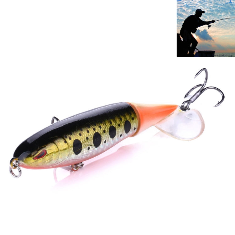 HENGJIA PE018 10cm/13g Propeller Tractor Shaped Hard Baits Fishing Lures Tackle Baits Fit Saltwater and Freshwater, PE018 1#, PE018 2#, PE018 3#, PE018 4#, PE018 5#, PE018 6#, PE018 7#, PE018 8#