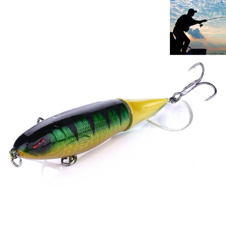HENGJIA PE018 10cm/13g Propeller Tractor Shaped Hard Baits Fishing Lures Tackle Baits Fit Saltwater and Freshwater, PE018 1#, PE018 2#, PE018 3#, PE018 4#, PE018 5#, PE018 6#, PE018 7#, PE018 8#