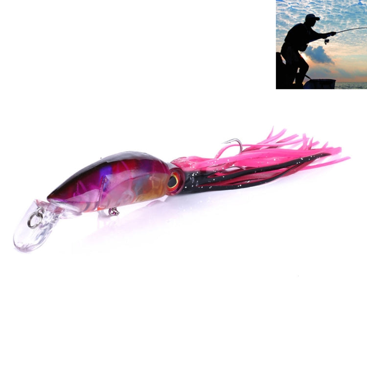 HENGJIA JIZ002 10cm/16.6g Big Octopus Squid Shaped Hard Baits Long Shot Fishing Lures Tackle Baits Fit Sea Fishing and Freshwater Fishing, JIZ002 A, JIZ002 B, JIZ002 C, JIZ002 D, JIZ002 E, JIZ002 F, JIZ002 G, JIZ002 H