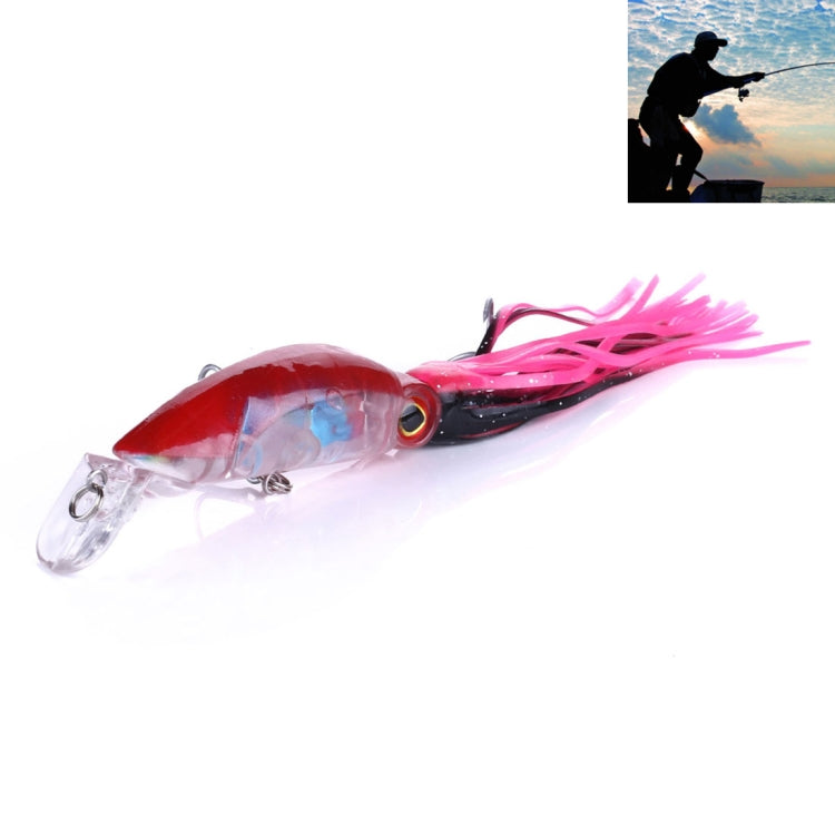HENGJIA JIZ002 10cm/16.6g Big Octopus Squid Shaped Hard Baits Long Shot Fishing Lures Tackle Baits Fit Sea Fishing and Freshwater Fishing, JIZ002 A, JIZ002 B, JIZ002 C, JIZ002 D, JIZ002 E, JIZ002 F, JIZ002 G, JIZ002 H