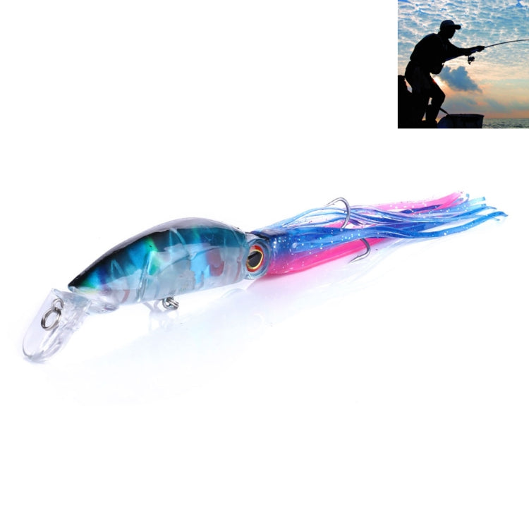 HENGJIA JIZ002 10cm/16.6g Big Octopus Squid Shaped Hard Baits Long Shot Fishing Lures Tackle Baits Fit Sea Fishing and Freshwater Fishing, JIZ002 A, JIZ002 B, JIZ002 C, JIZ002 D, JIZ002 E, JIZ002 F, JIZ002 G, JIZ002 H